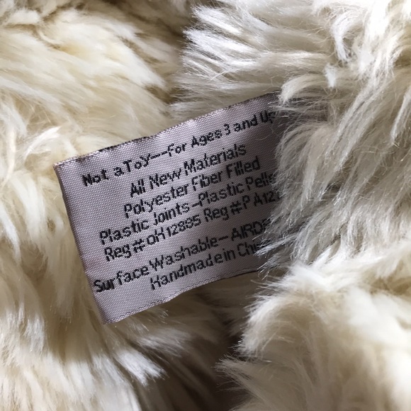 Ditz Designs by The Hen House Brand Teddy 26” Polar Bear Bear Hug Weighted Plush - Picture 7 of 9